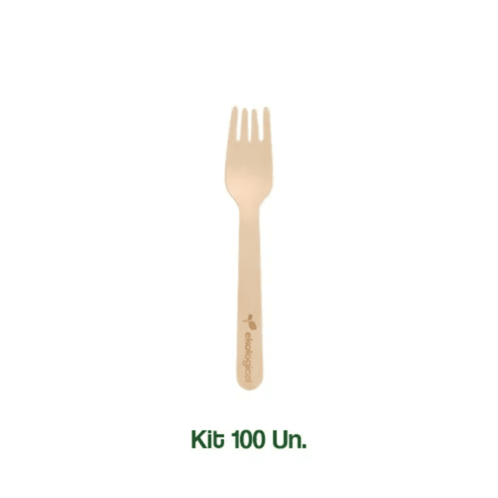 Kit 1000 Garfos Biodegradáveis Ecológicos